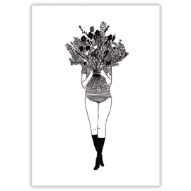 Poster Flower girl / Helen b